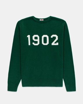 Winter Layering 1902 "Take Ivy" Varsity Boatneck Sweater