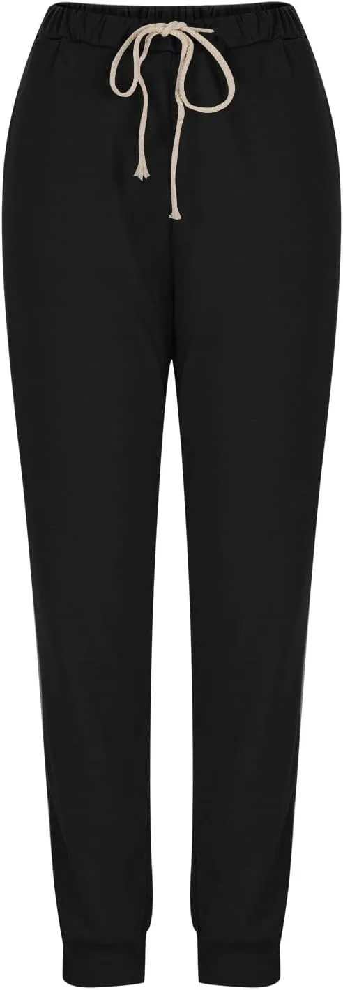 3 Pack Womens Warm Fleece Sherpa Lined Sweatpants Drawstring Athletic Jogger Pants Tapered Lounge Yoga Pants 2024