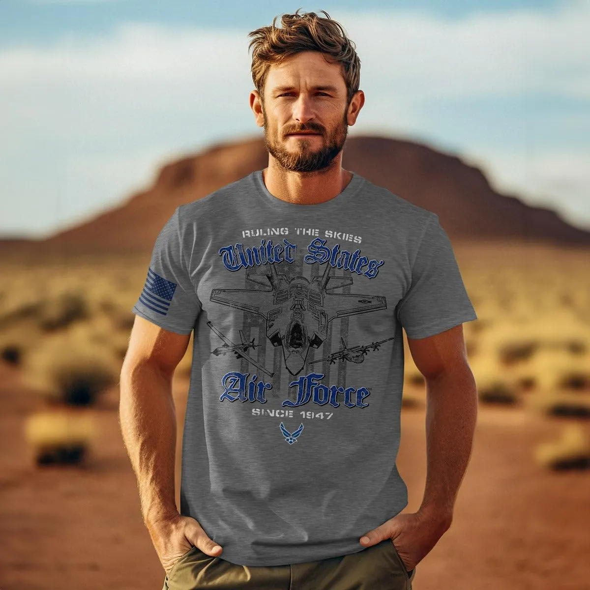 7.62 Design U.S. Air Force Men's T-Shirts