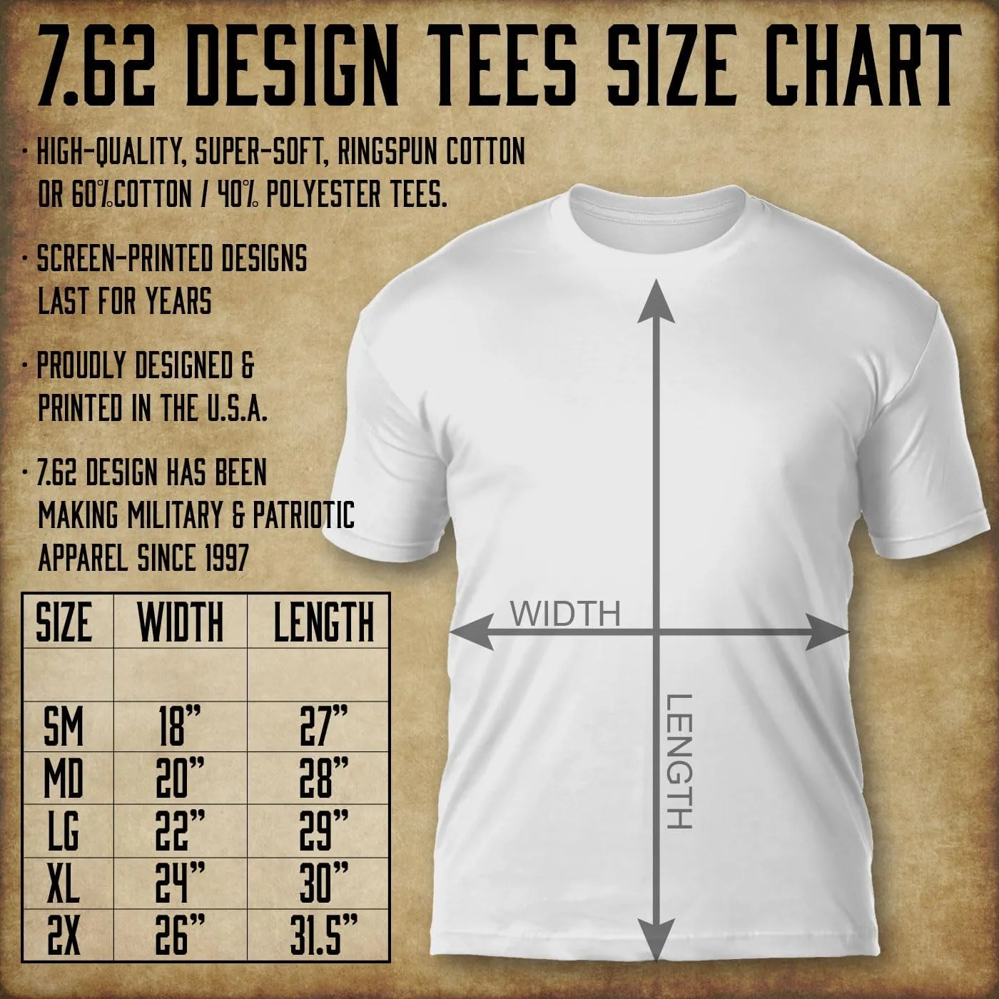 7.62 Design U.S. Air Force Men's T-Shirts