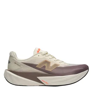 New Balance Men's Fuelcell Rebel v5 Running Shoes in Angora/Earth Shadow/Sea Salt AW25 Support Panel running for a way to stay disciplined