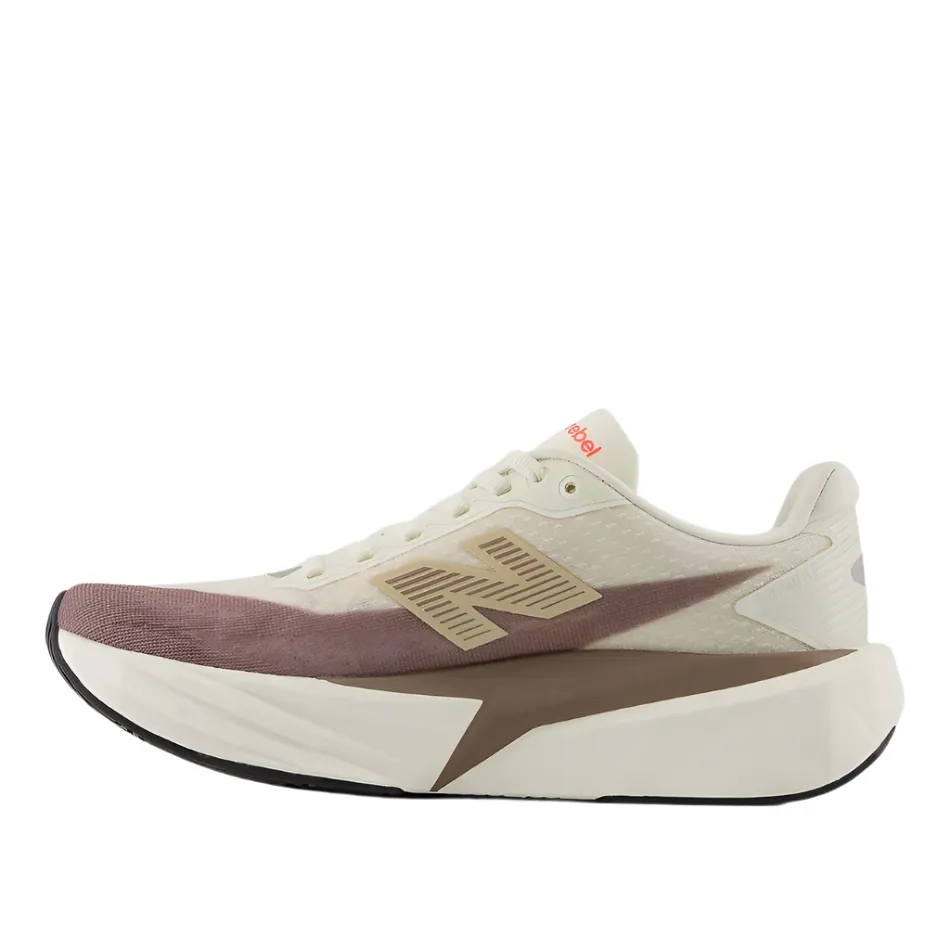 triathlon - running shoes running in a famous bridge area shoes New Balance Men's Fuelcell Rebel v5 Running Shoes in Angora/Earth Shadow/Sea Salt AW25
