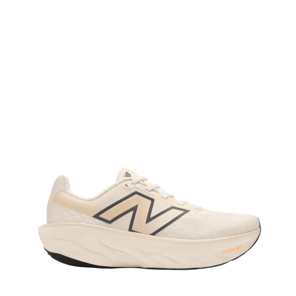 City Streets function - focused shoes New Balance Men's Fresh Foam X 1080 v14 Running Shoes in Sea Salt/Vintage Indigo/Hot Mango SS25