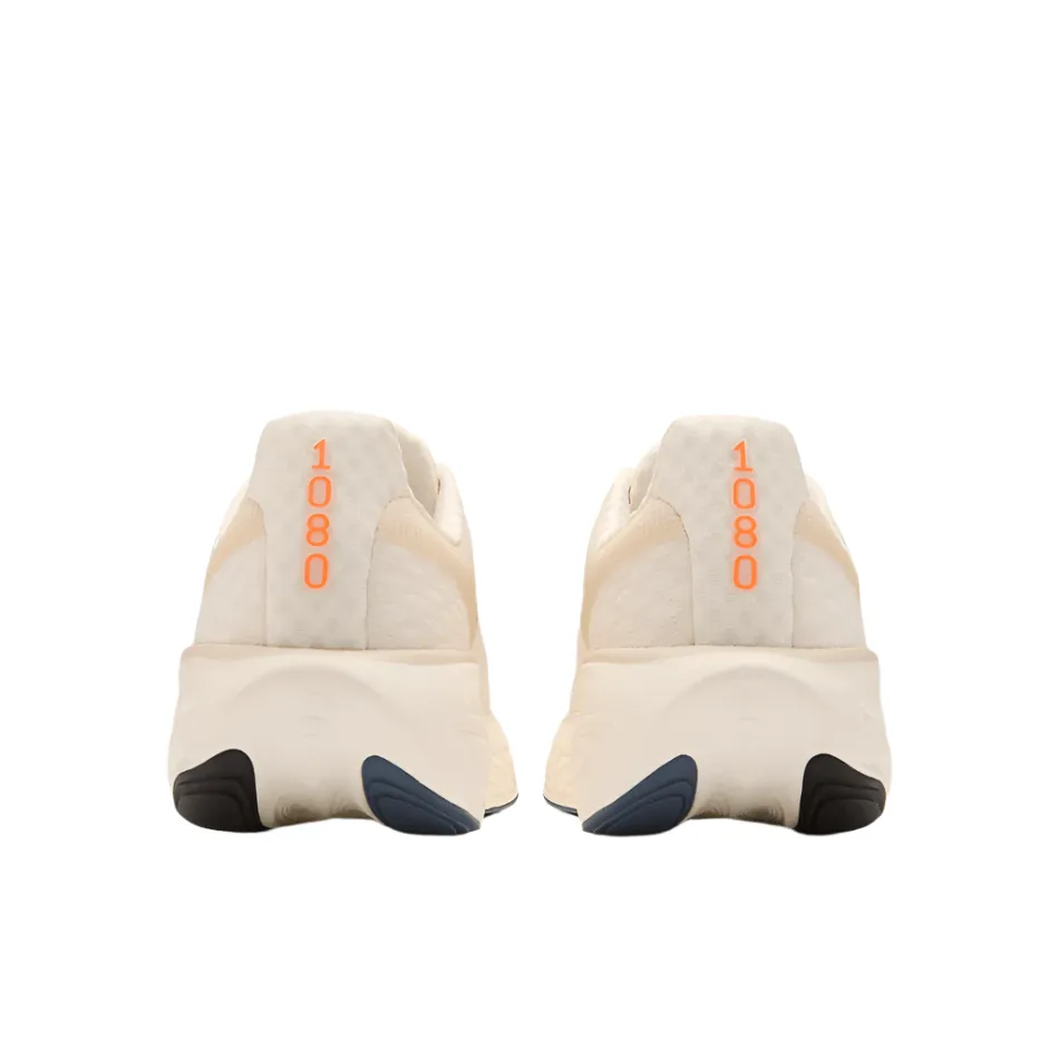 daily - runner New Balance Men's Fresh Foam X 1080 v14 Running Shoes in Sea Salt/Vintage Indigo/Hot Mango SS25