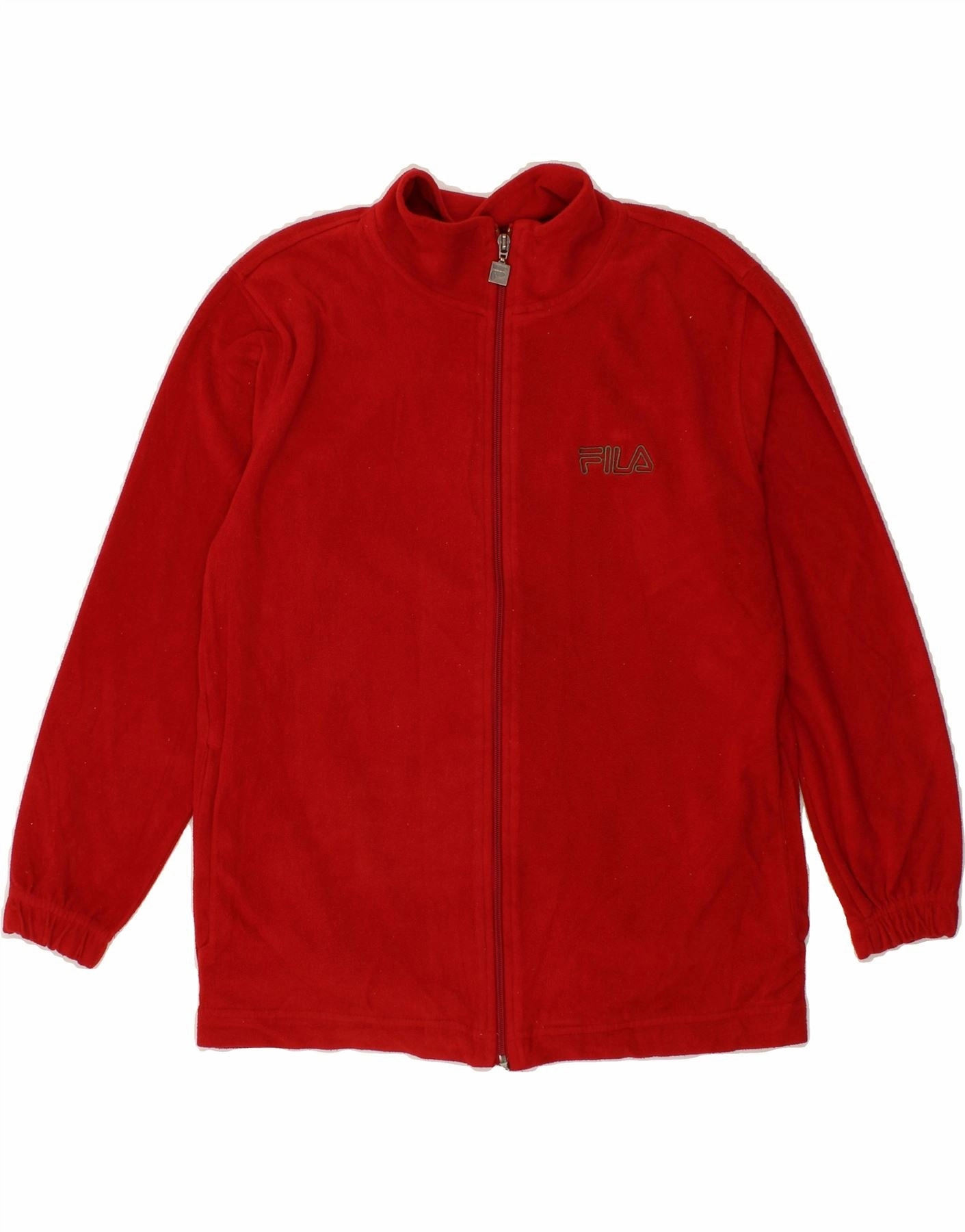 Appreciate Purple FILA Boys Fleece Jacket 13-14 Years Red Polyester