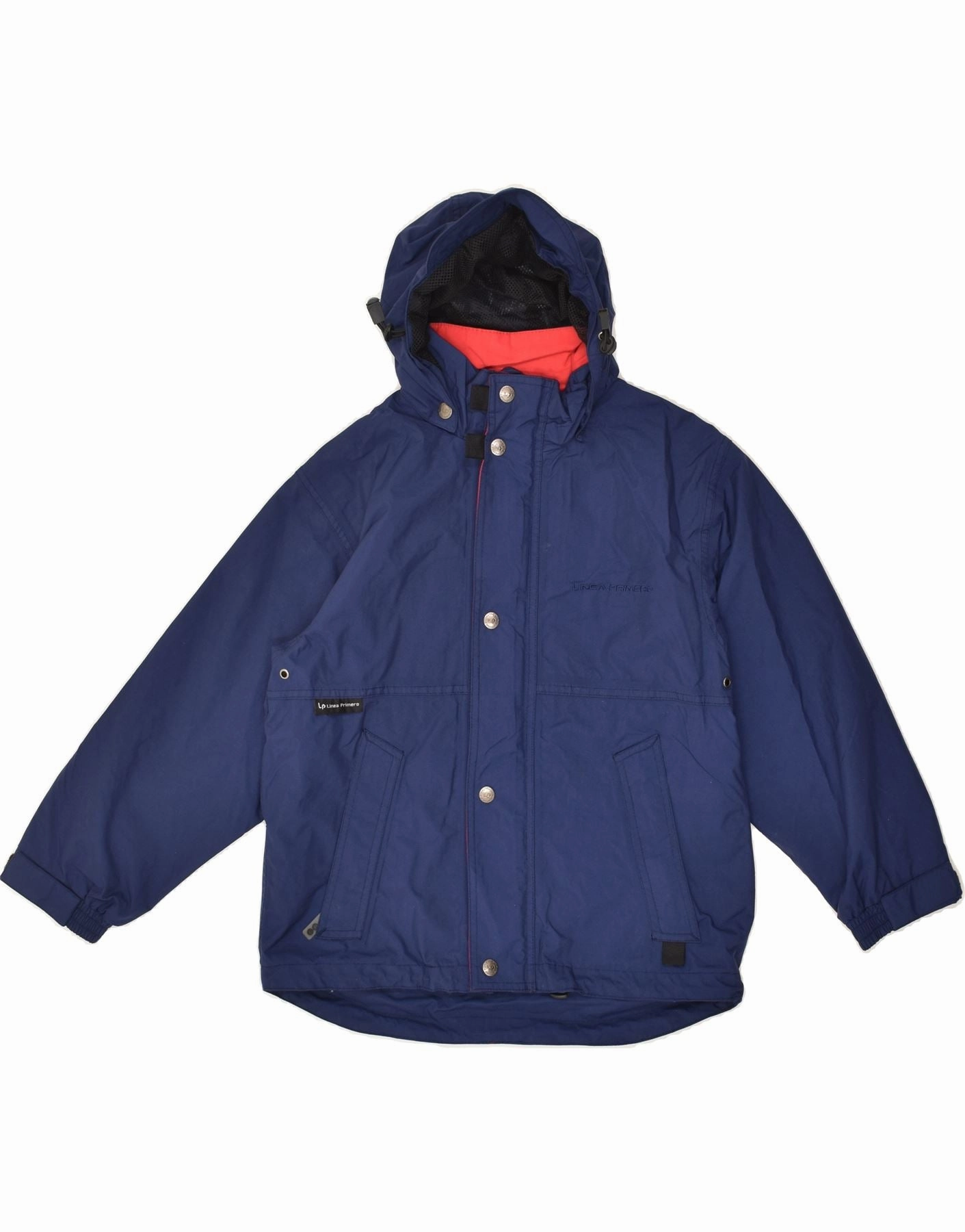 autumn clothing ACTIVE Boys Hooded Windbreaker Jacket 7-8 Years Navy Blue Polyester