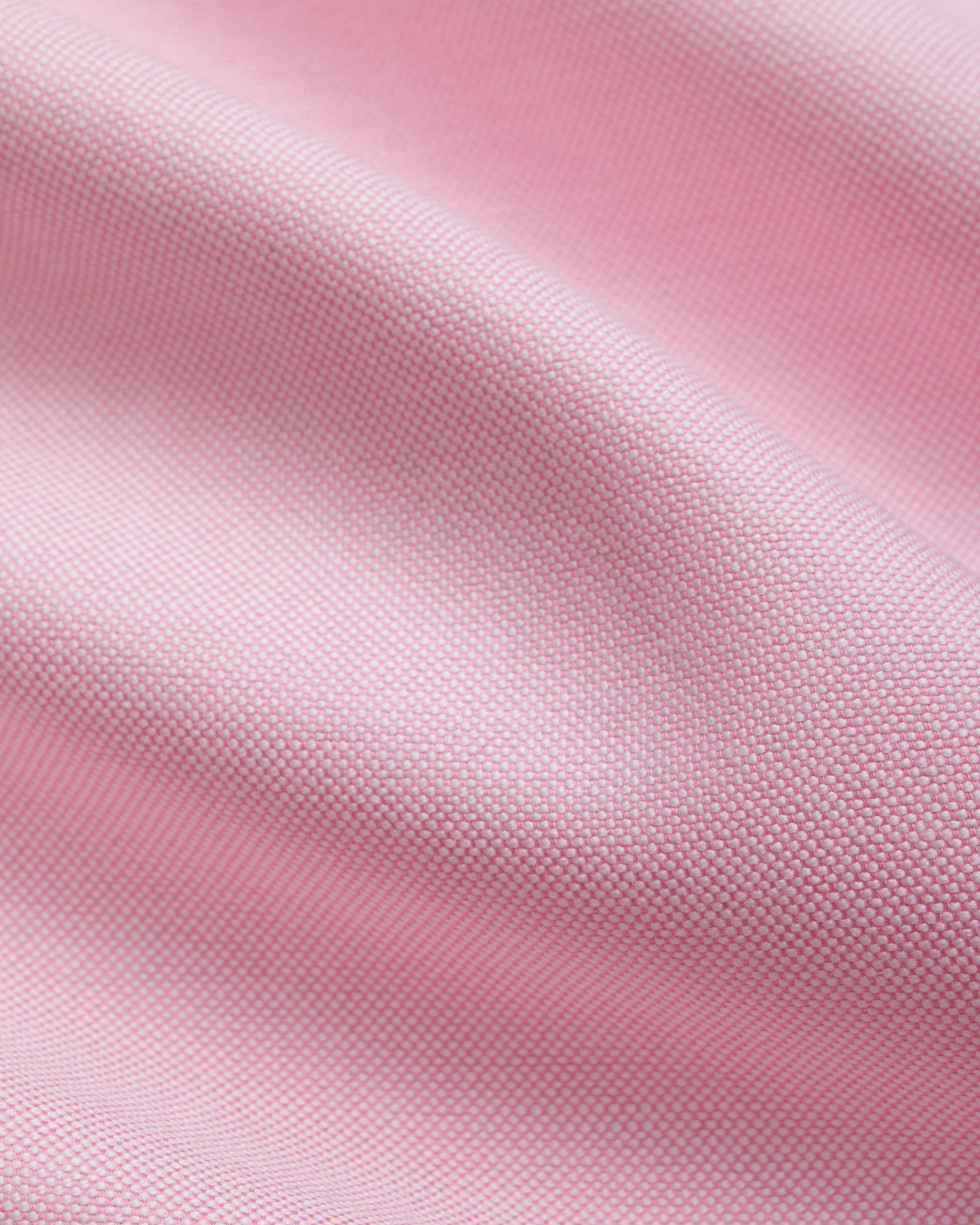Eco Friendly Material Pink Enzyme-Washed Oxford Sport Shirt - Trim Fit