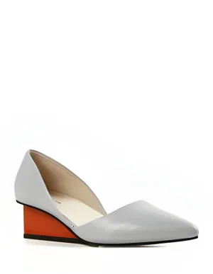 Square Wedge In Purple/orange Daily Balance Wear Easy