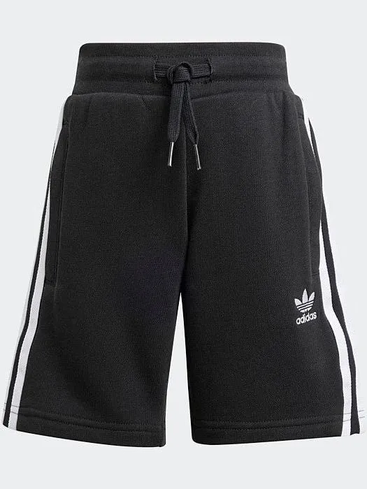 Garment Washed Texture Fade Resistant Dye Adicolor Shorts Tee Set Kids
