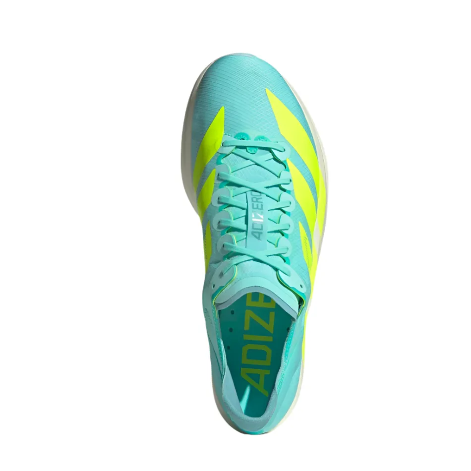 stretchy - straps Adidas Men's Takumi Sen 11 Running Shoes in Flash Aqua/Zero Metalic /Mint Ton AW25