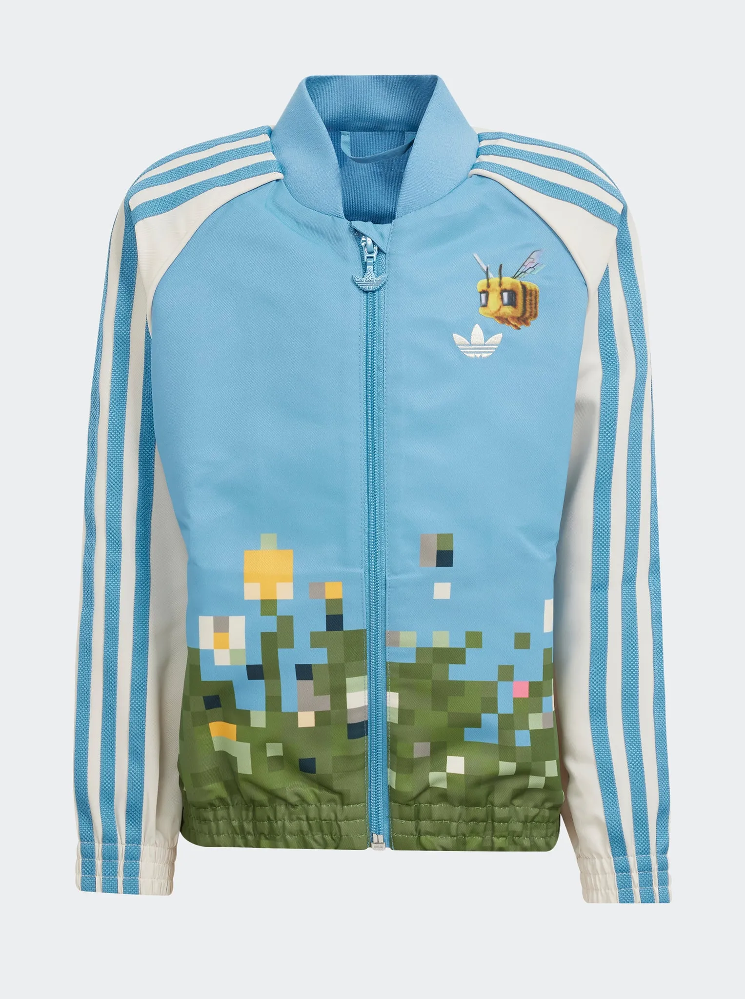 Spring clothing Flexible stretch adidas Originals X Minecraft Tracksuit Set Kids