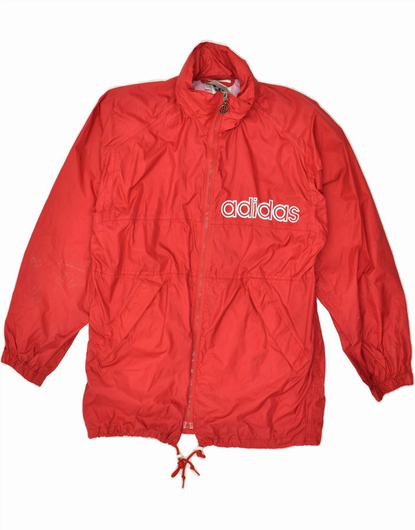 Illustrate ADIDAS Boys Graphic Rain Jacket 13-14 Years Red