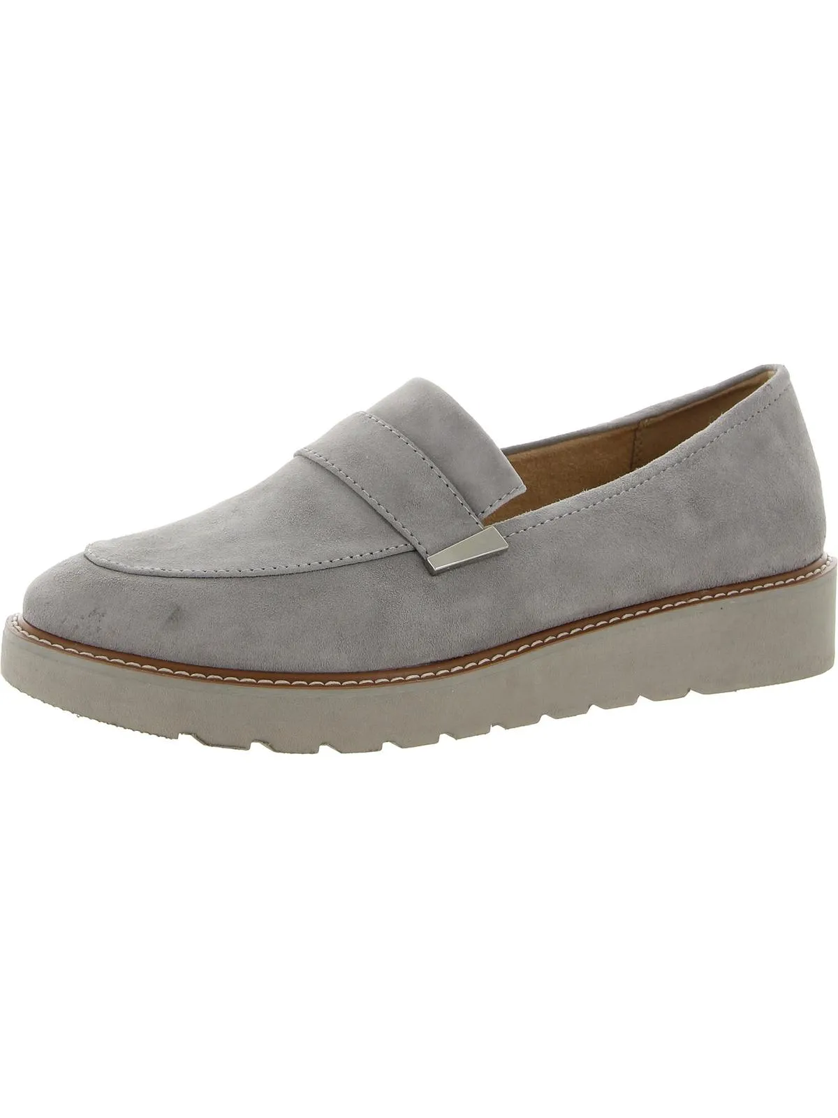 Free Guard Timeless Cushioning Adiline Womens Padded Insole Slip On Penny Loafers