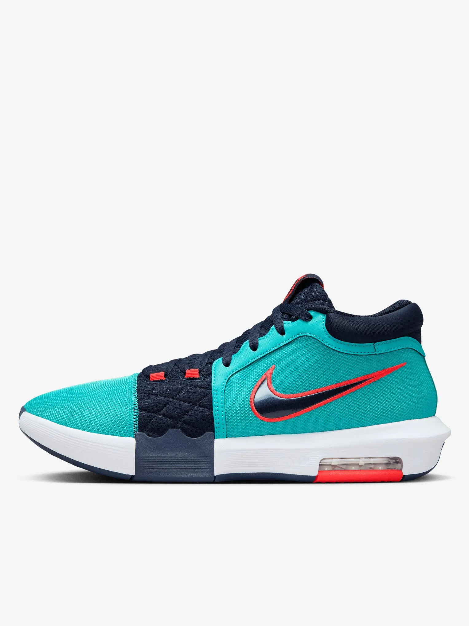High Rise Micro Grip Texture LeBron Witness VIII Mens