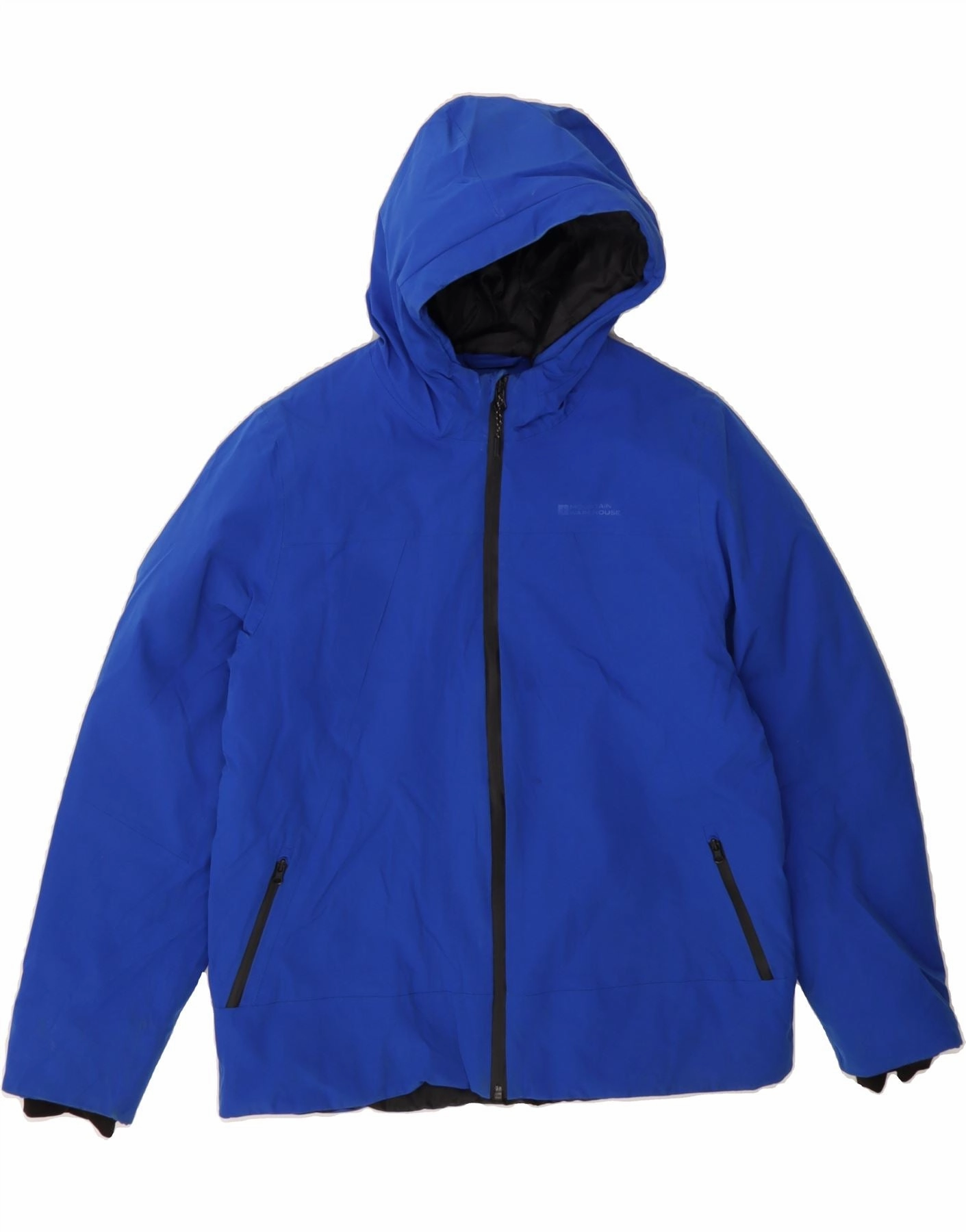 Statement MOUNTAIN WAREHOUSE Boys Hooded Windbreaker Jacket 12-13 Years Blue