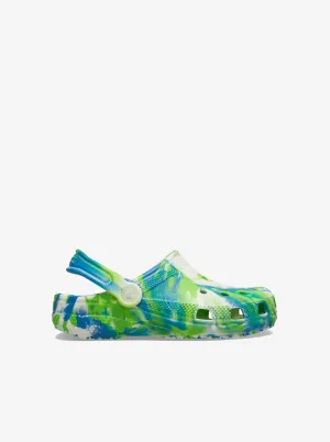 Glow Marbled Classic Clog Infants Anti Abrasion