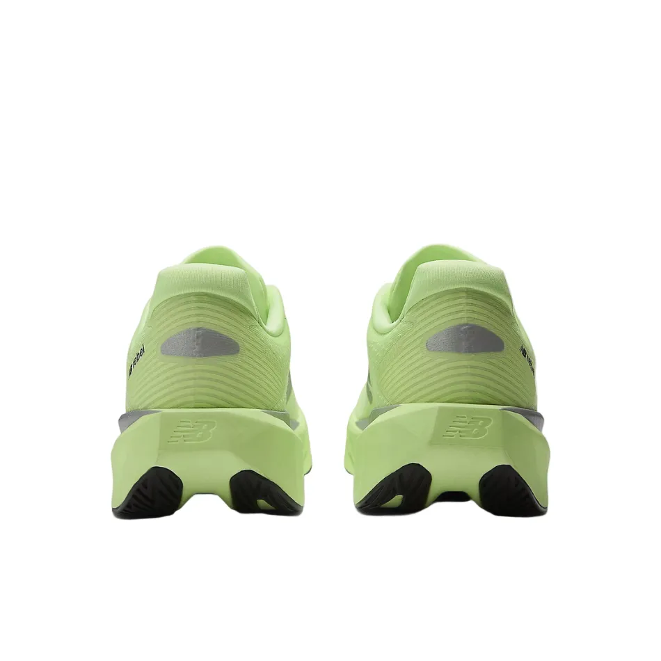 New Balance Men's Fuelcell Rebel v5 Running Shoes in Mint Flash/Lab Green/Silver Metallic AW25 dance - shoes
