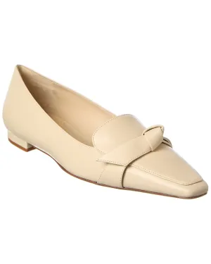 Versatile Leather Shoes Alexandre Birman Clarita Square Leather Loafer