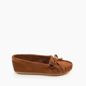 Calm Path Sport Casual Women's Kilty Hardsole Moccasin In Brown