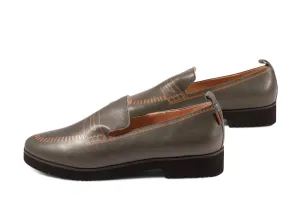 Pro Loafer Shoes In Olive/camel Walk Long