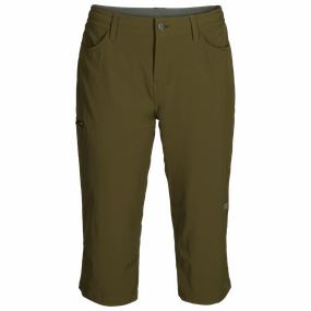 Neutral Shade Chilly Weather Comfort Women's Ferrosi Capris