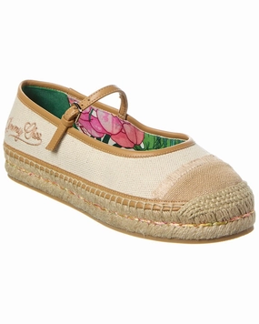 Jimmy Choo Aciel Canvas & Leather Espadrille Daily Balance