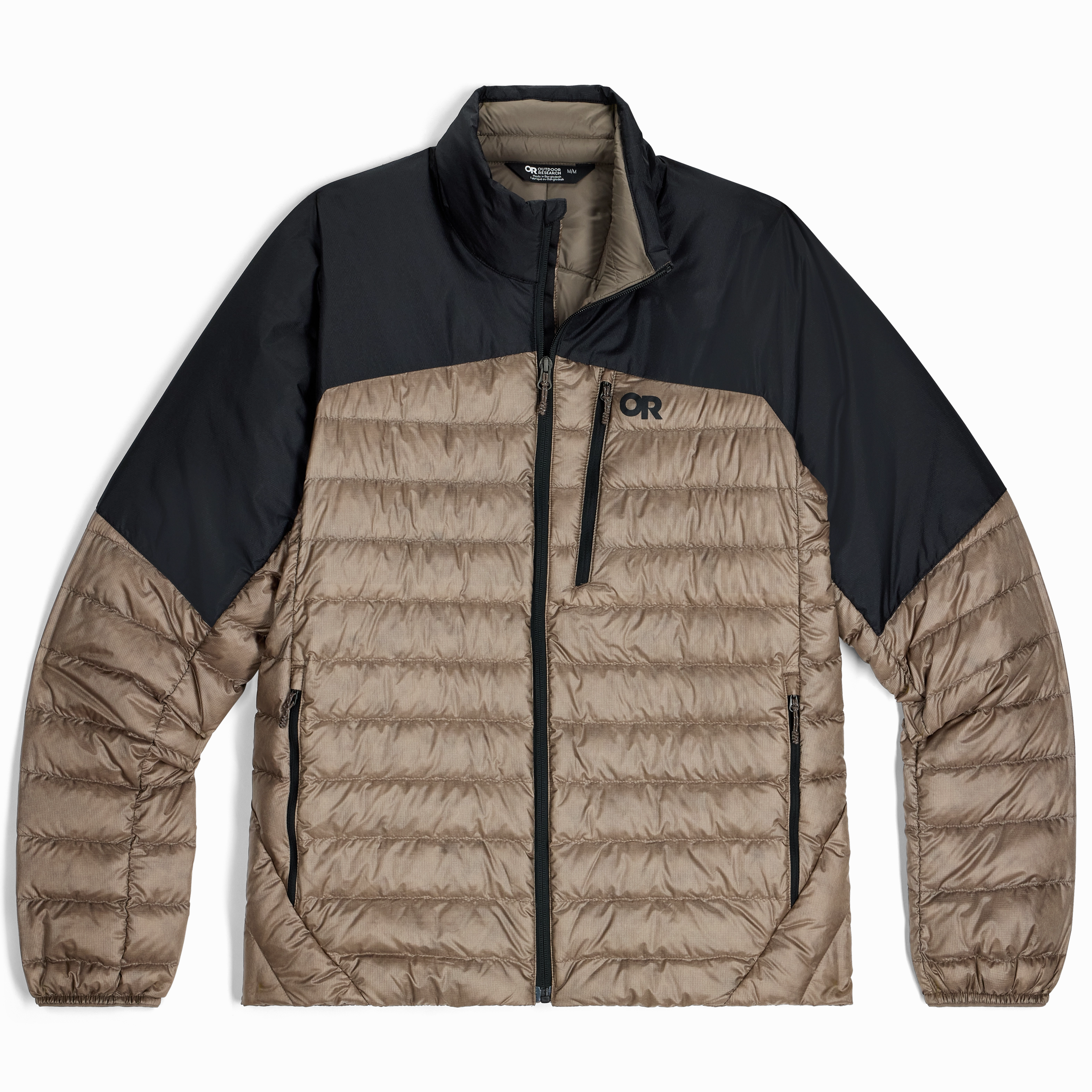 Windproof Barrier Design Diploma Men's Helium Down Jacket