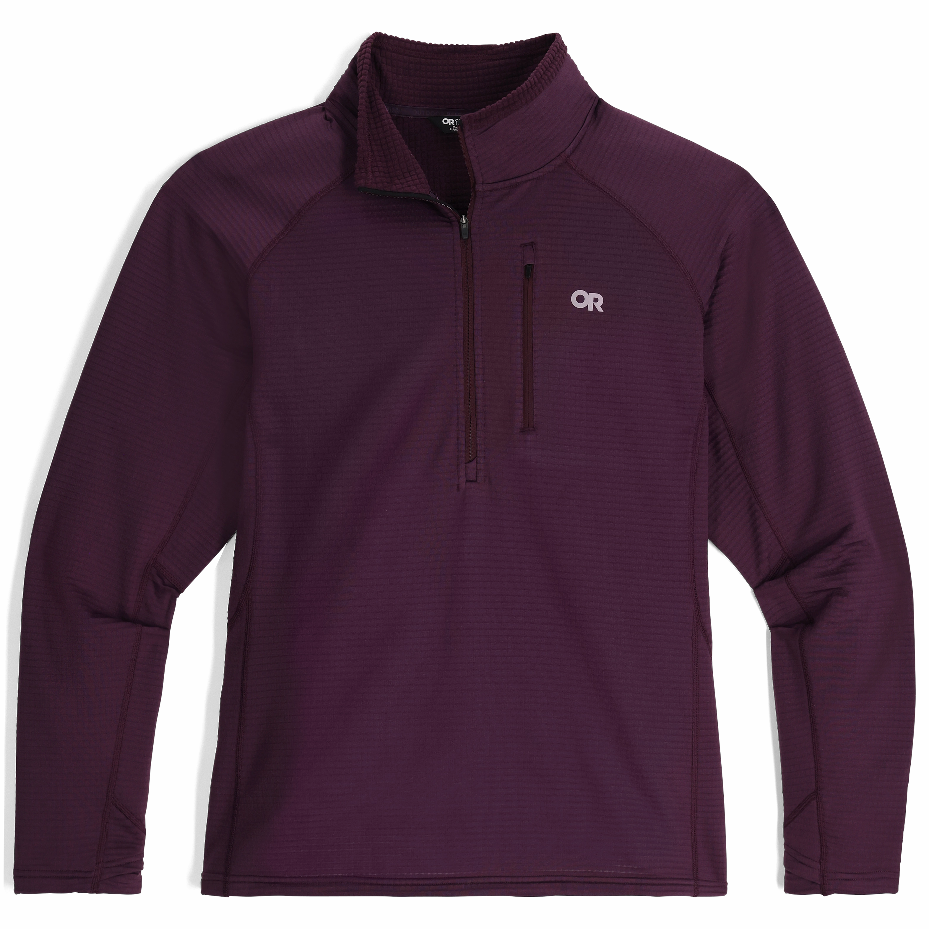 Women's Vigor Grid Fleece Half Zip-Plus Empower Easy Comfort