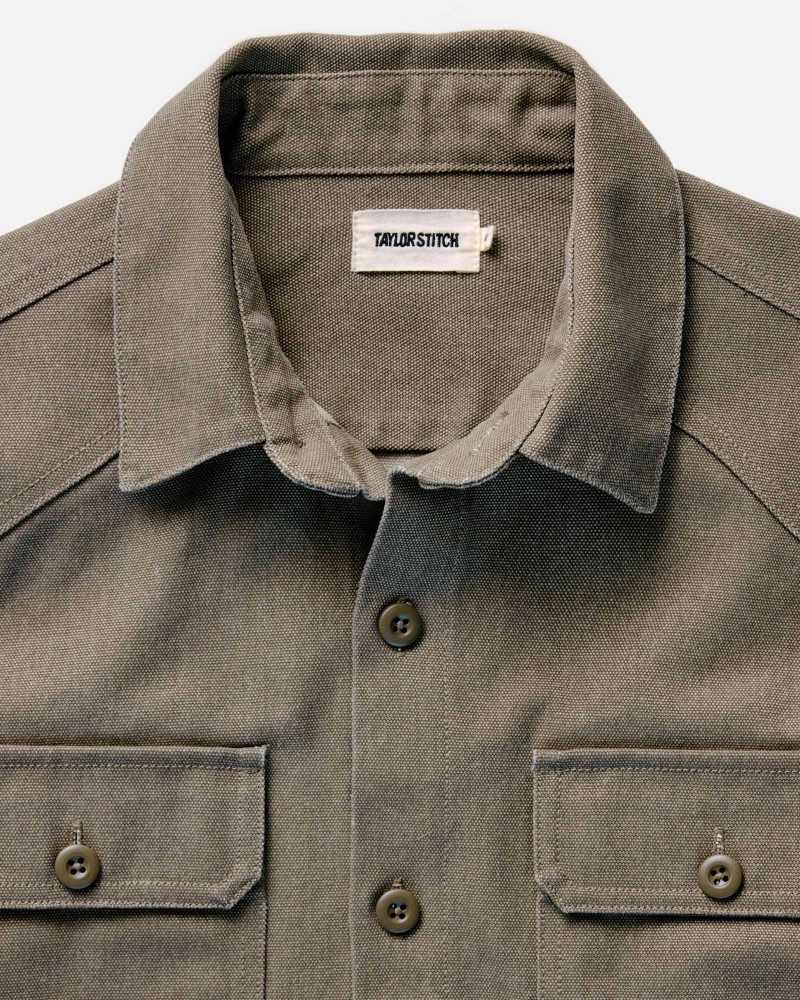 Night Out Comfort Wear The Shop Shirt in Stone Chipped Canvas