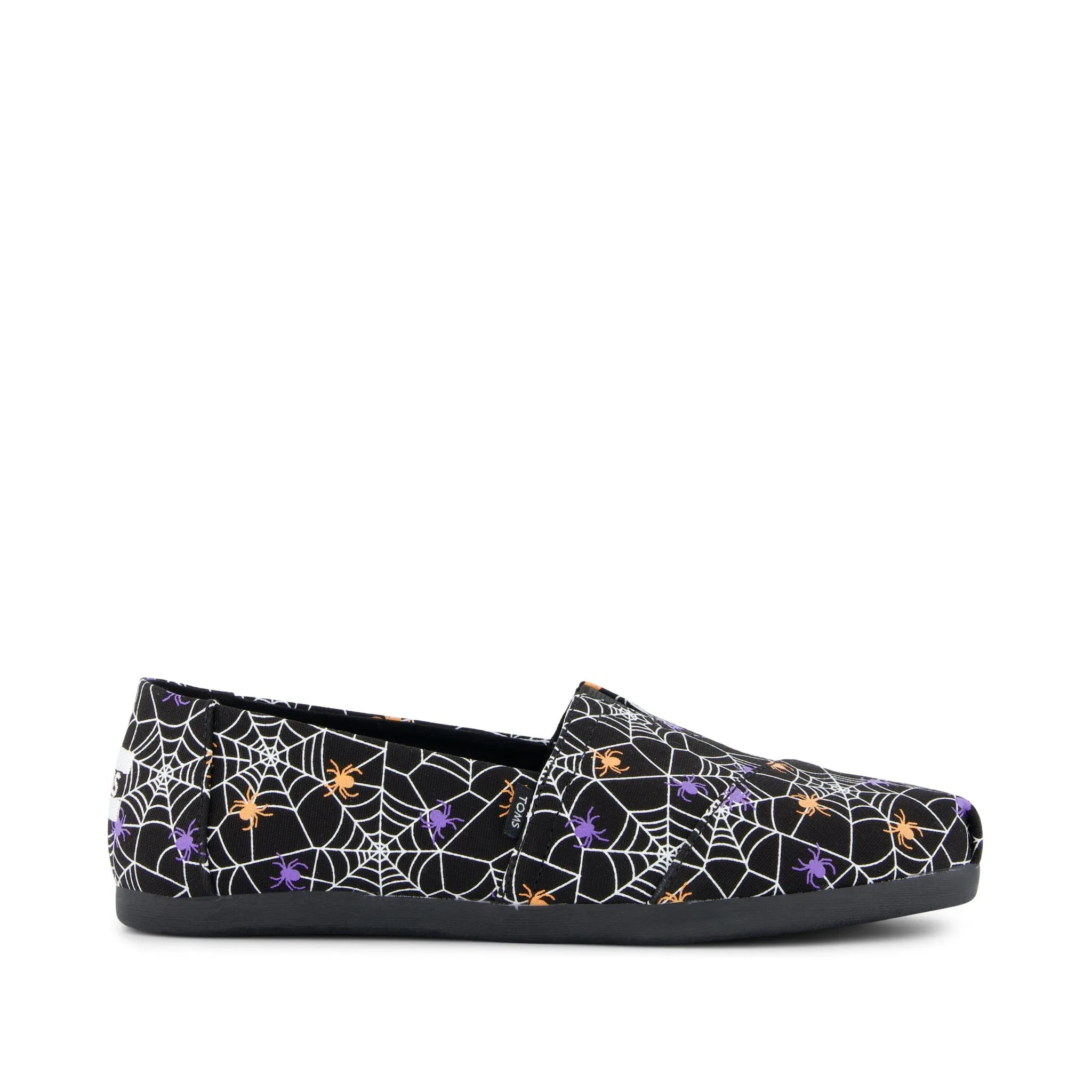Toe Safe Alpargata Black Glow In The Dark Spiders