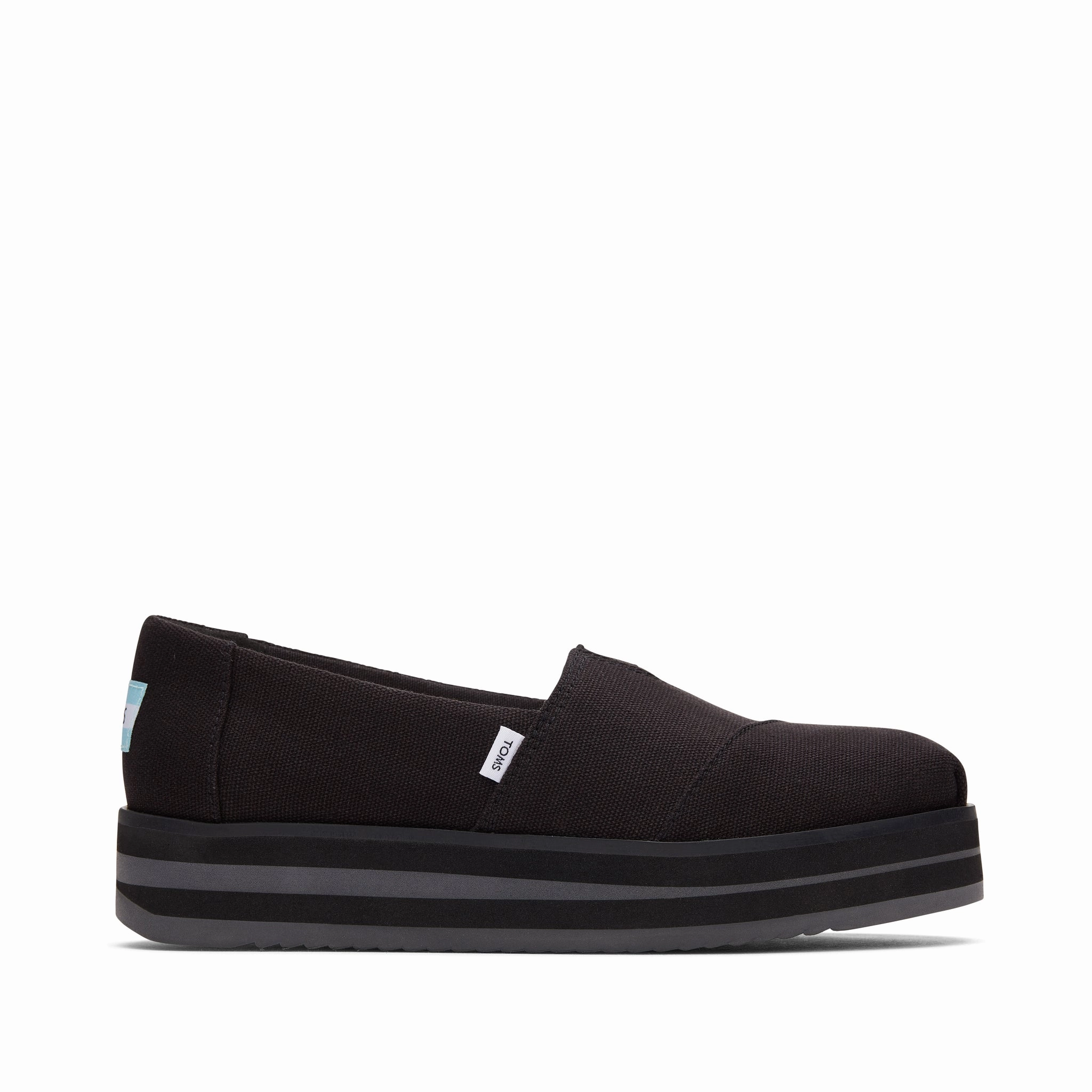 Alpargata Black Midform Espadrille Slim Glow