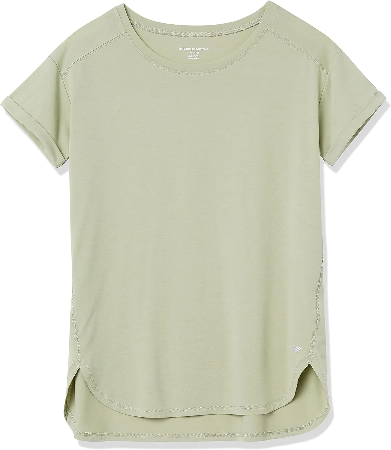 Amazon Essentials Women's Studio Relaxed-Fit Lightweight Crewneck T-Shirt (Available in Plus Size), Multipacks