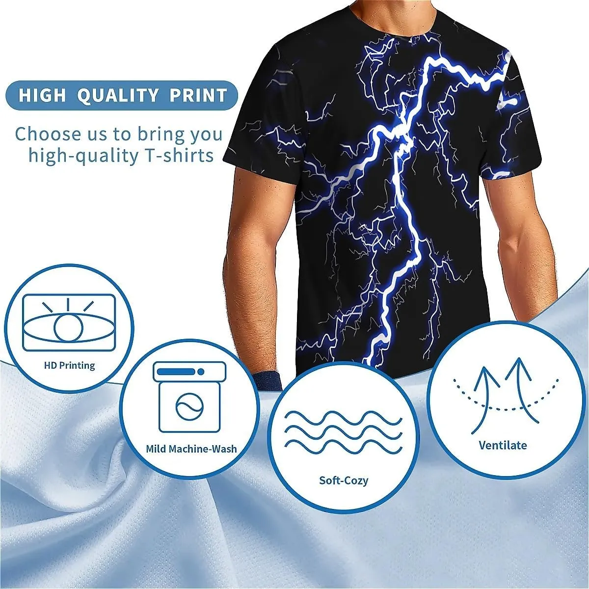 American Flag Eagle T-Shirts for Men Women 3D Printed T-Shirts Short Sleeve Graphic Tees Shirt