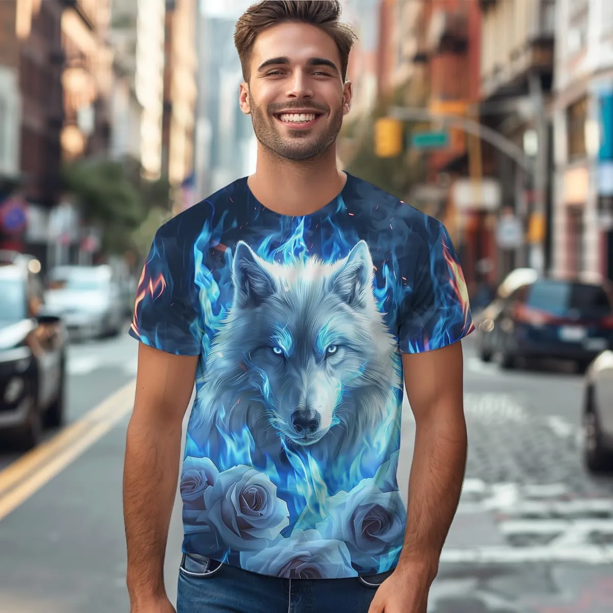 American Flag Eagle T-Shirts for Men Women 3D Printed T-Shirts Short Sleeve Graphic Tees Shirt