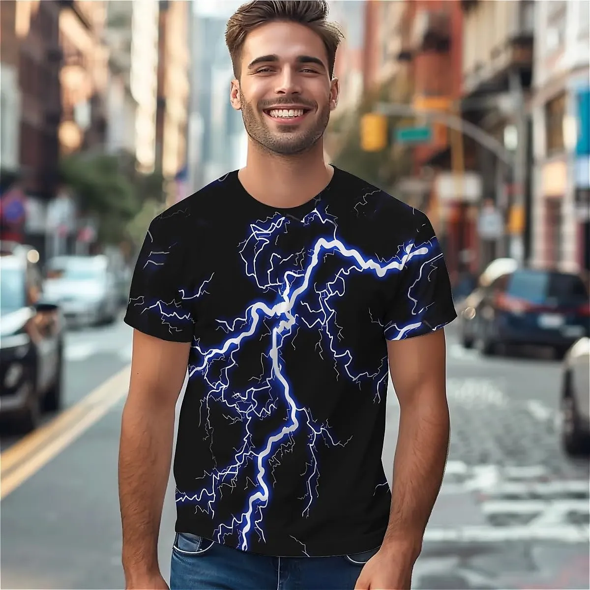American Flag Eagle T-Shirts for Men Women 3D Printed T-Shirts Short Sleeve Graphic Tees Shirt