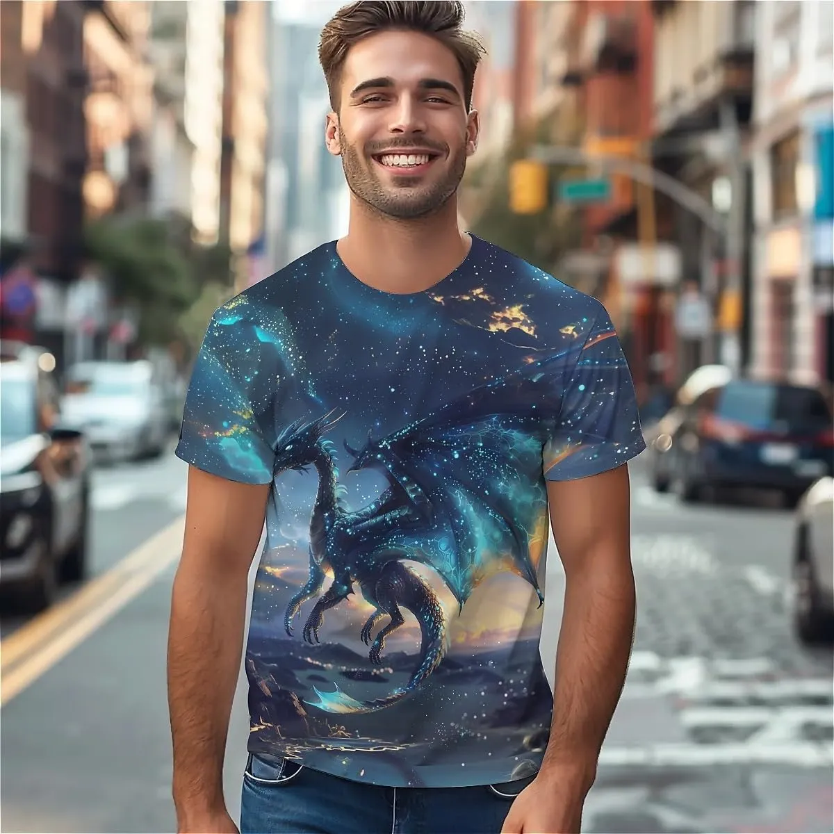 American Flag Eagle T-Shirts for Men Women 3D Printed T-Shirts Short Sleeve Graphic Tees Shirt