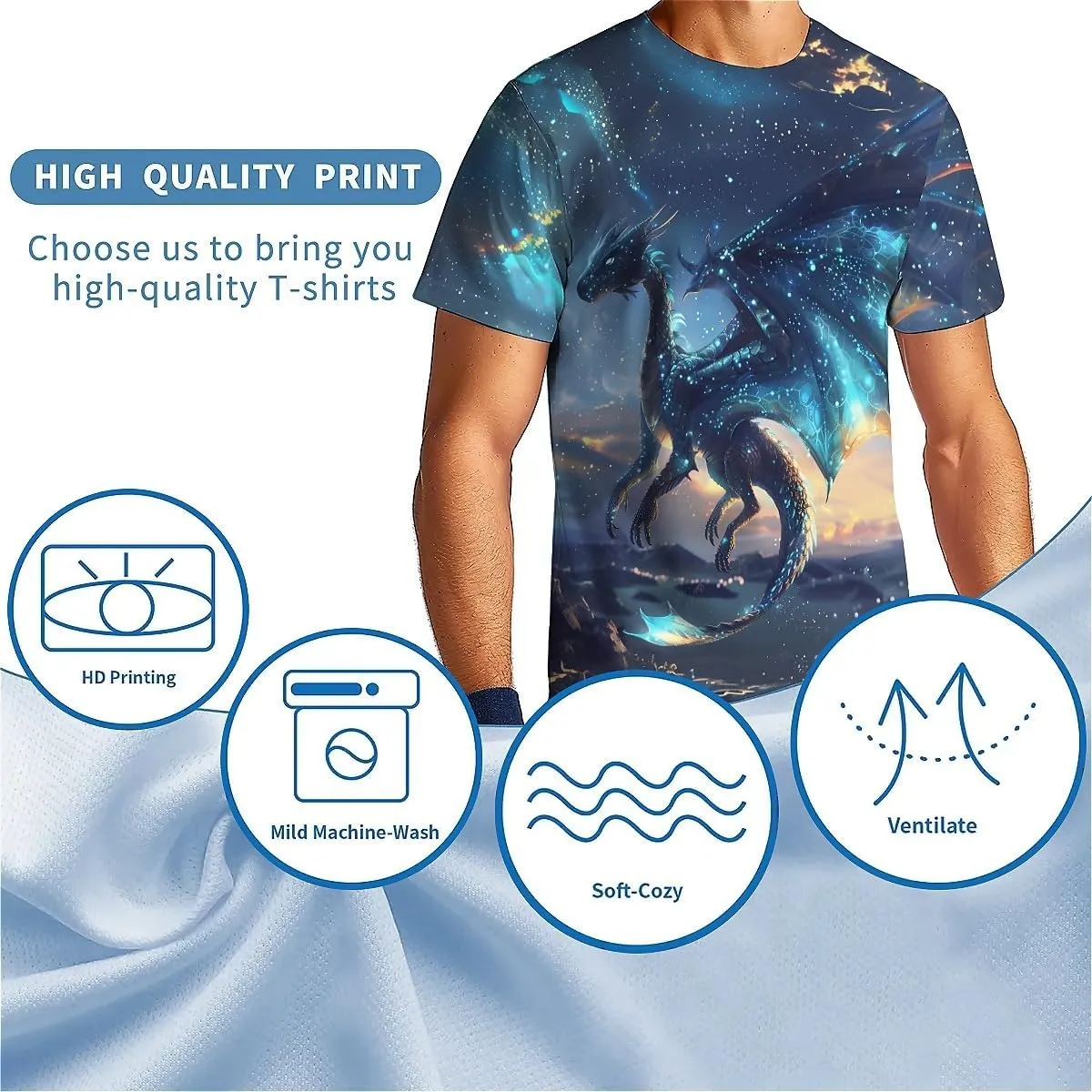 American Flag Eagle T-Shirts for Men Women 3D Printed T-Shirts Short Sleeve Graphic Tees Shirt