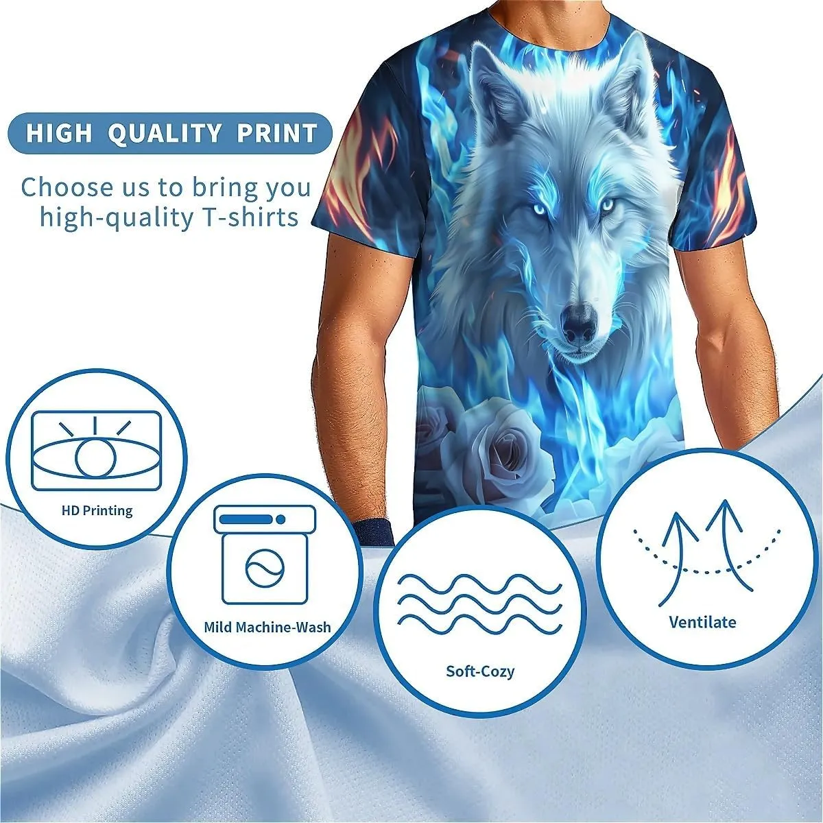 American Flag Eagle T-Shirts for Men Women 3D Printed T-Shirts Short Sleeve Graphic Tees Shirt