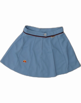 ELLESSE Girls A-Line Skirt 9-10 Years W24 Blue Summer Outfit Summer Friendly