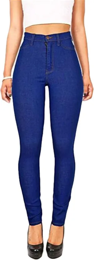 Andongnywell Butt Lifter High Waist Skinny Jeans Juniors Classic Denim Stretch Jean Womens Slim Length Jeans