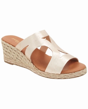 Secure Mood Trendy Fit Andre Assous Addison Leather Espadrille