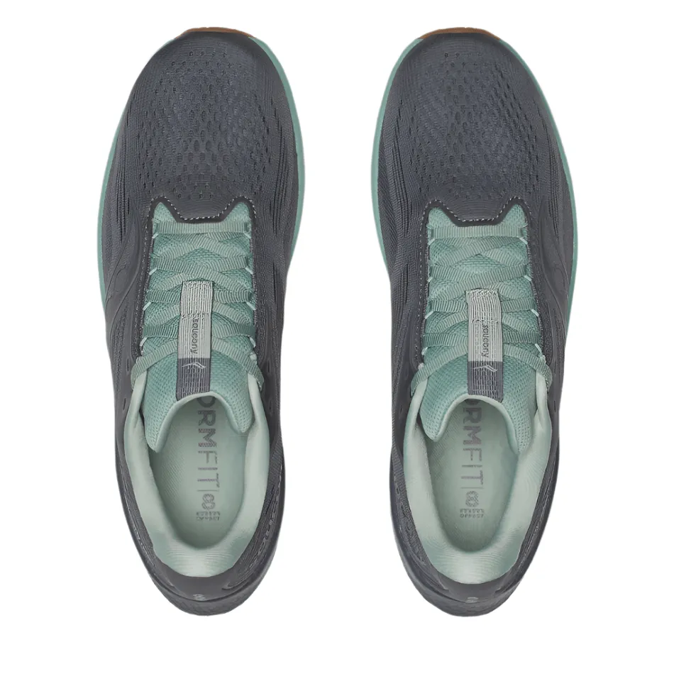 sunny - day running shoes Saucony Men's Ride 18 Running Shoes in Carbon/Iceberg AW25