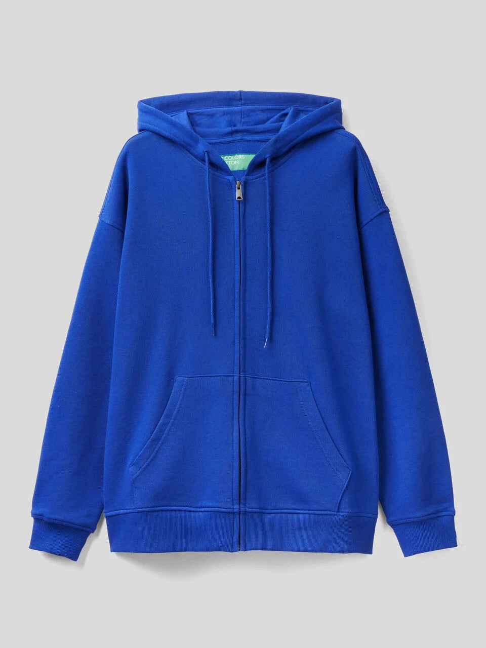 NEXT  ZIP-UP HOODIE IN COTTON Cross Grain Knit Easy Wear Option