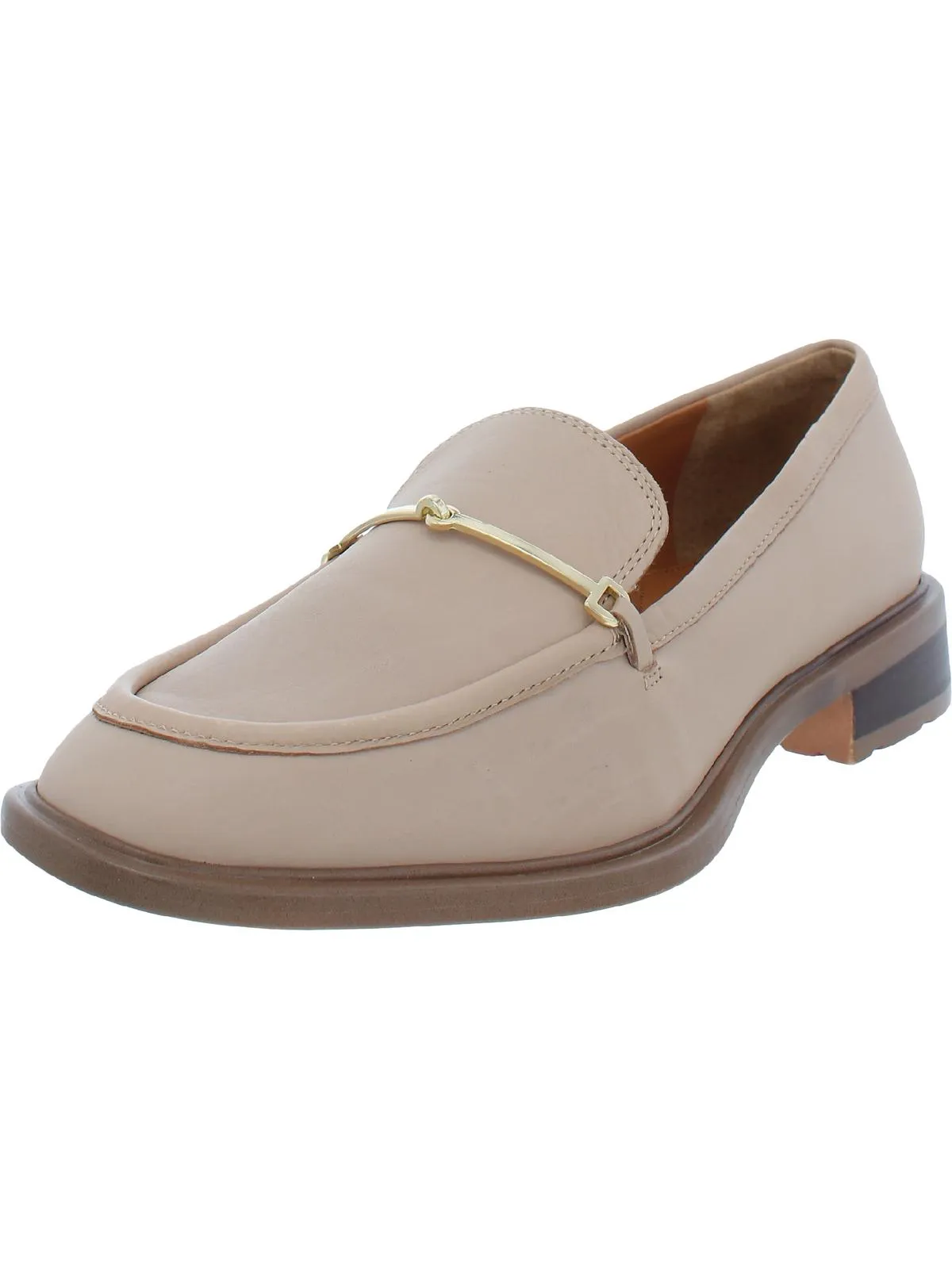 Casual Touch Eda Womens Leather Slip On Loafers