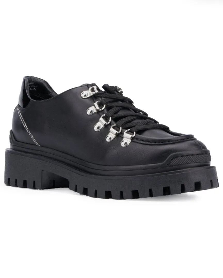 Aquatalia Claudina Weatherproof Leather Oxford Walk Easy