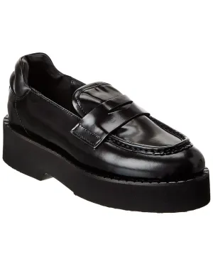 Cozy Lane Steady Path Aquatalia Marta Weatherproof Leather Loafer