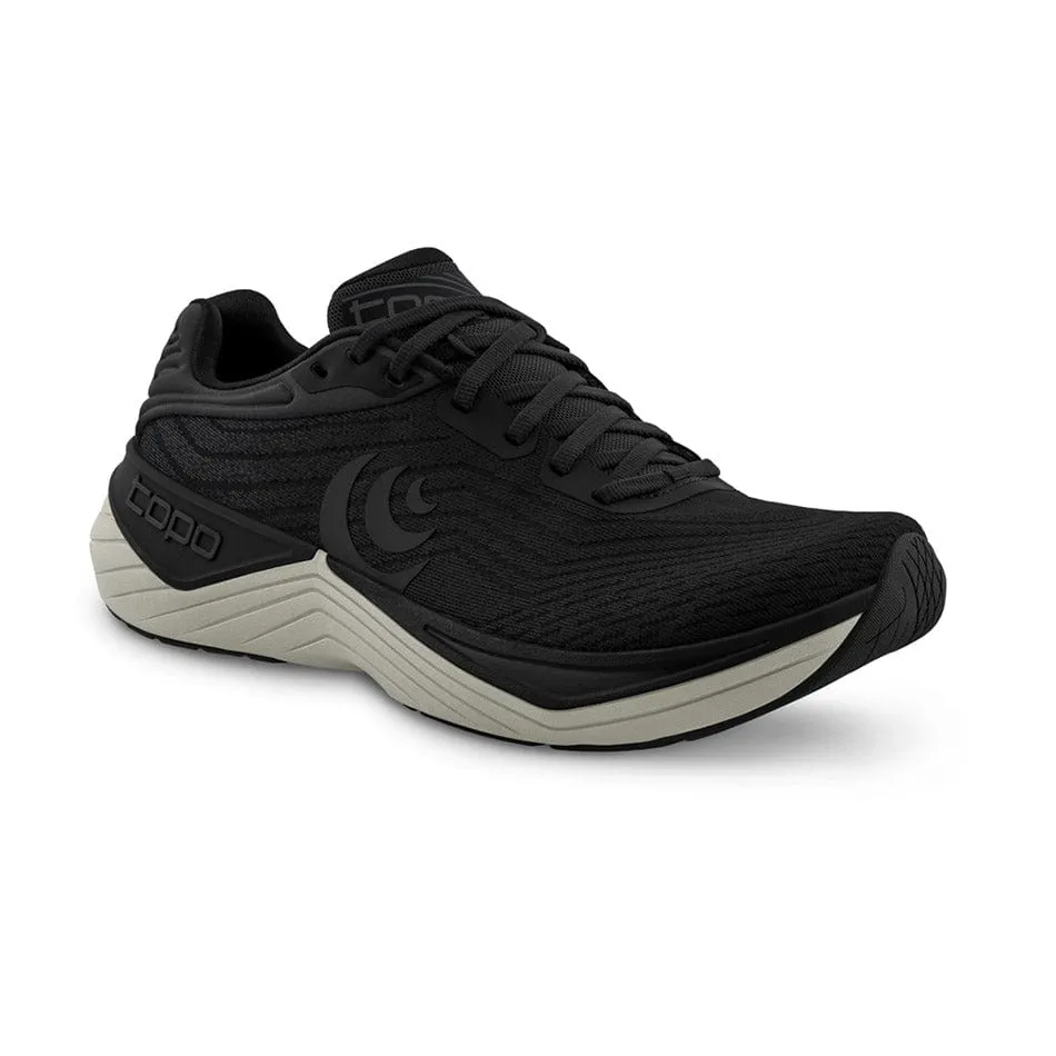Dynamic Fit System sports lovers Topo Men's Ultrafly 5 Running Shoes Black/Charcoal AW24