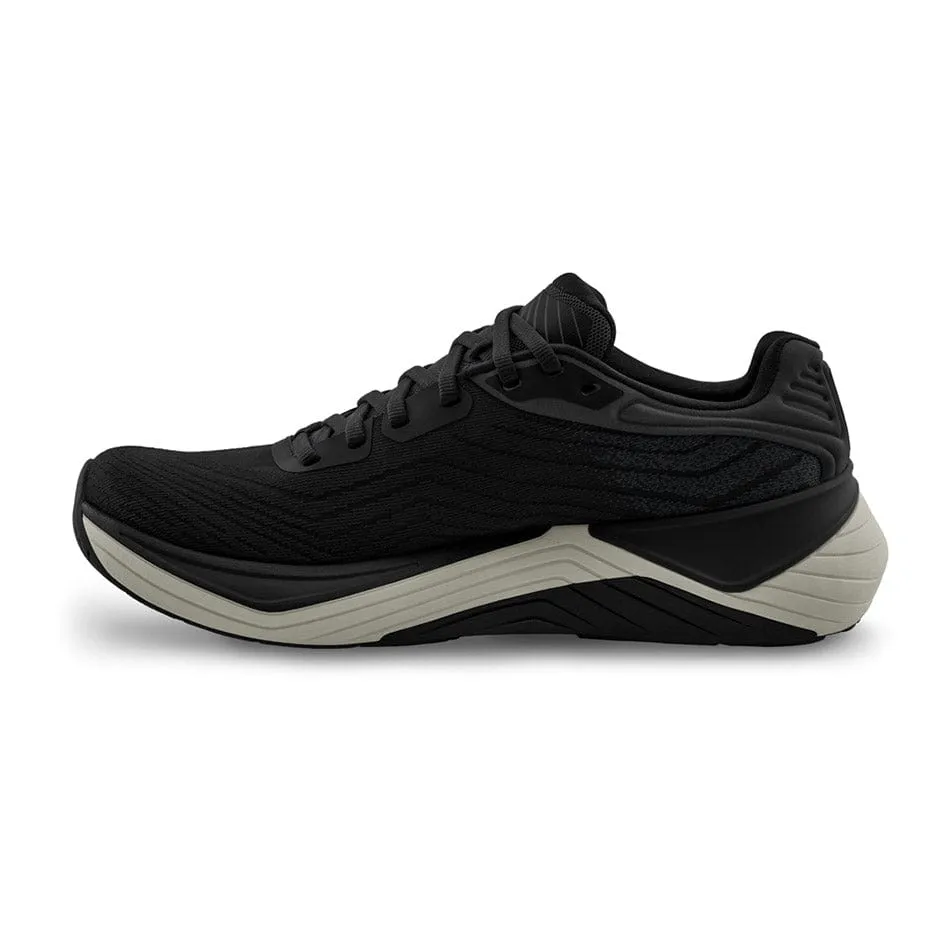 Topo Men's Ultrafly 5 Running Shoes Black/Charcoal AW24 narrow - toe shoes