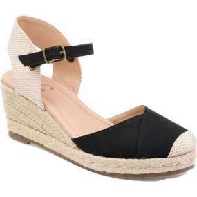 Fashion Glow Color Play Ashlyn Womens Padded Insole Canvas Espadrilles