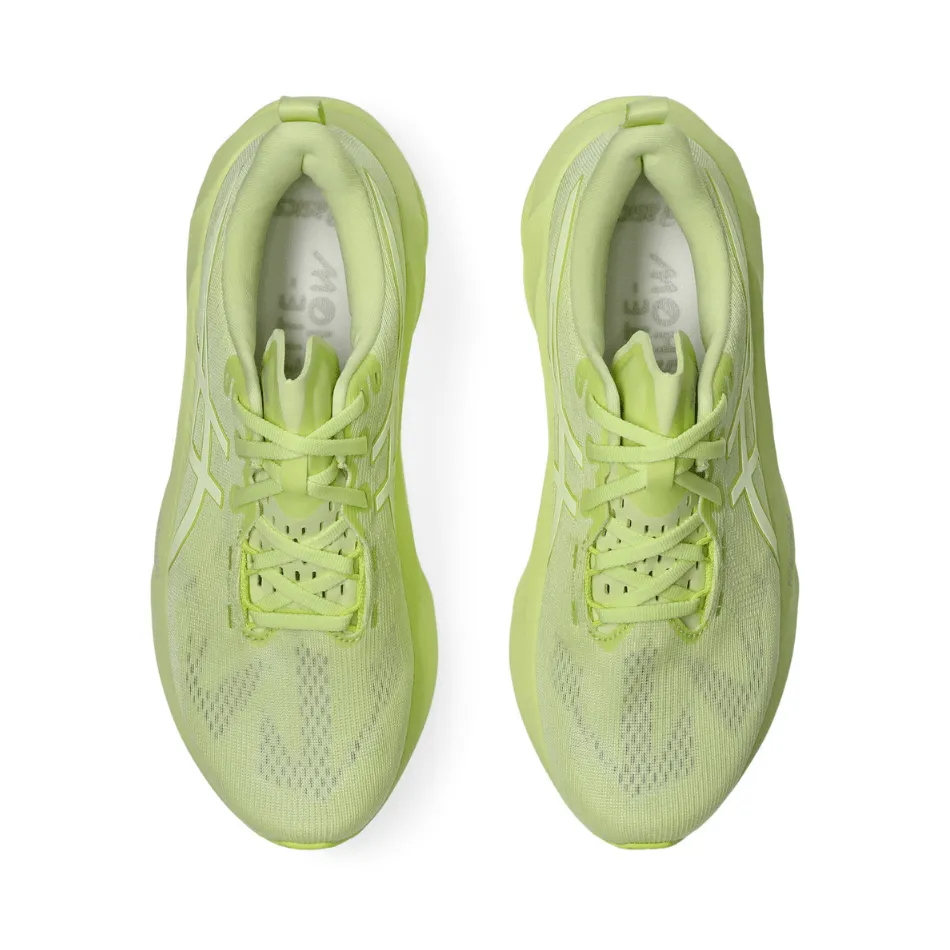 ASICS Men's NOVABLAST 5 Running Shoes in Lite-Show/Huddle Yellow SS25 Cushioned Heel Collar
